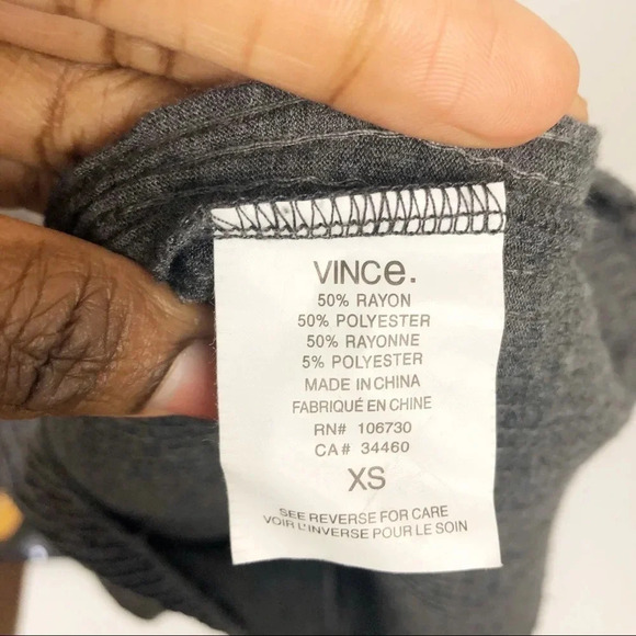 VINCE. | Gray Sequin Tank Dress - Picture 8 of 8